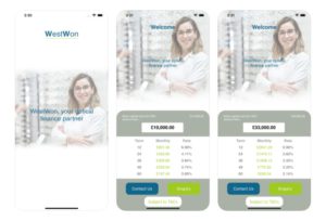 Optical Finance App Screenshots